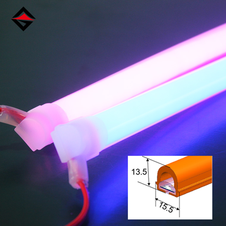 Voltaje bajo 15.5*13.5 mm LED Neon Light Strip