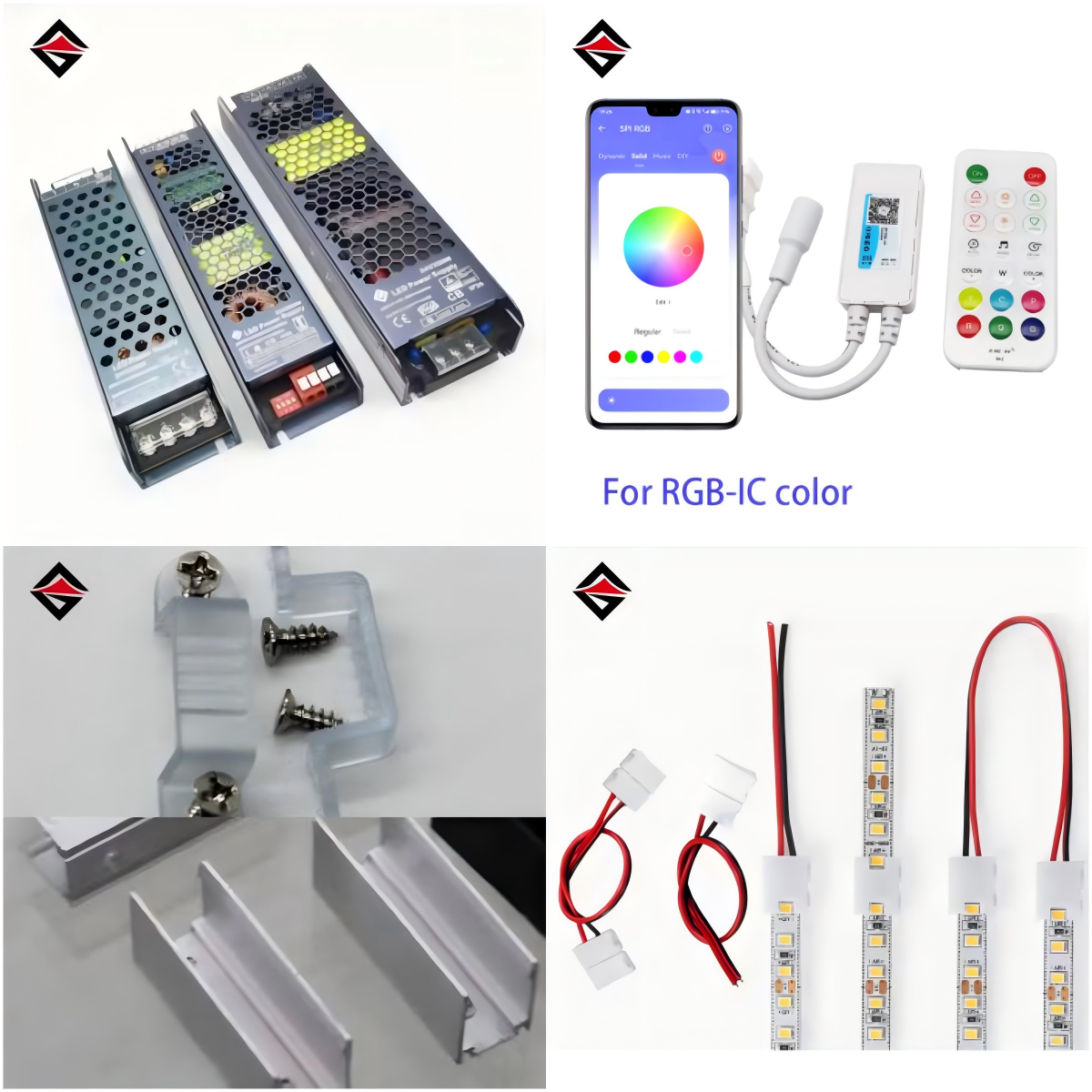 Echemos un vistazo a los accesorios que necesita para las tiras de luz LED