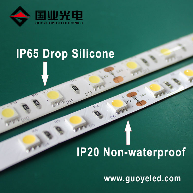 Tira de luz led resistente al agua IP65